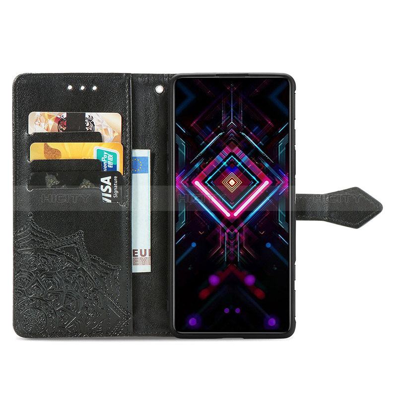 Coque Portefeuille Motif Fantaisie Livre Cuir Etui Clapet pour Xiaomi Redmi K40 Gaming 5G Plus