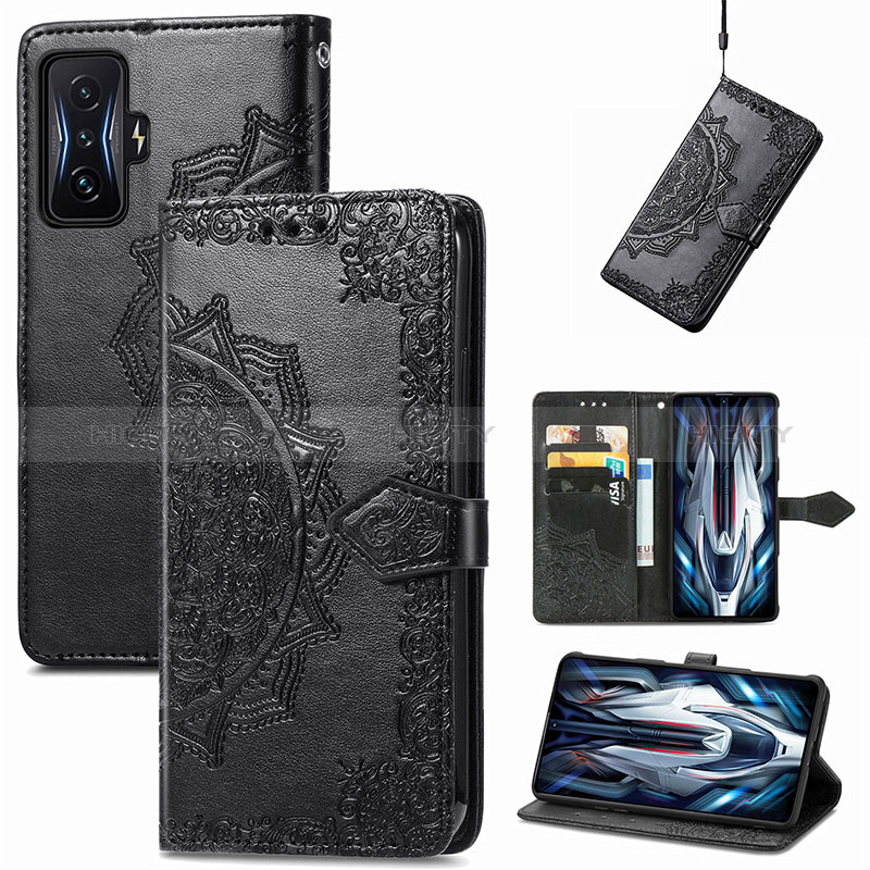 Coque Portefeuille Motif Fantaisie Livre Cuir Etui Clapet pour Xiaomi Redmi K50 Gaming 5G Plus