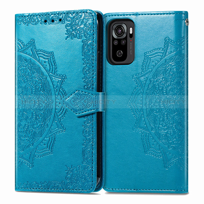 Coque Portefeuille Motif Fantaisie Livre Cuir Etui Clapet pour Xiaomi Redmi Note 10 4G Plus