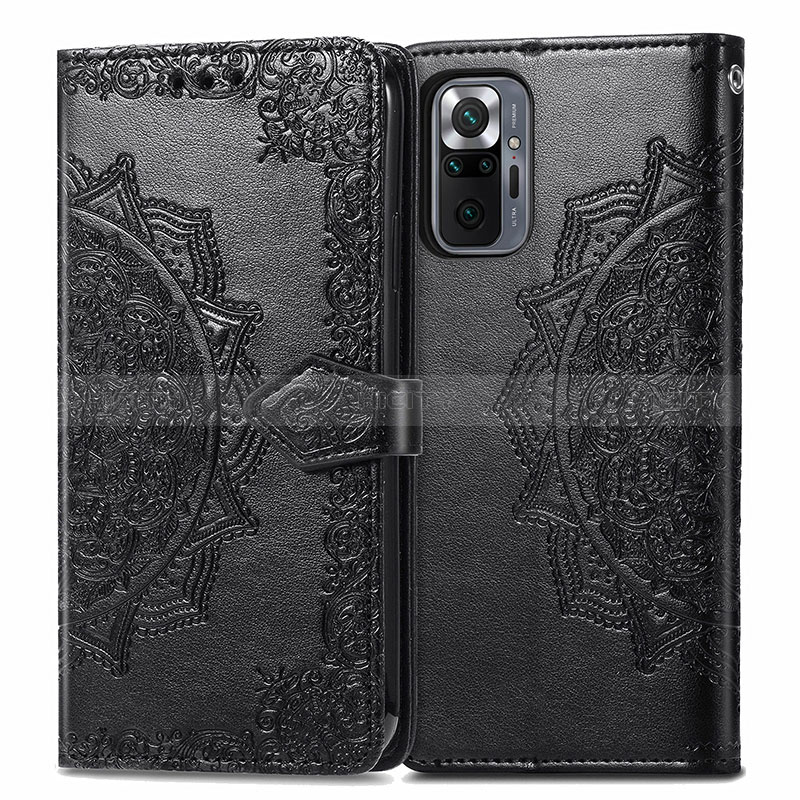 Coque Portefeuille Motif Fantaisie Livre Cuir Etui Clapet pour Xiaomi Redmi Note 10 Pro 4G Plus