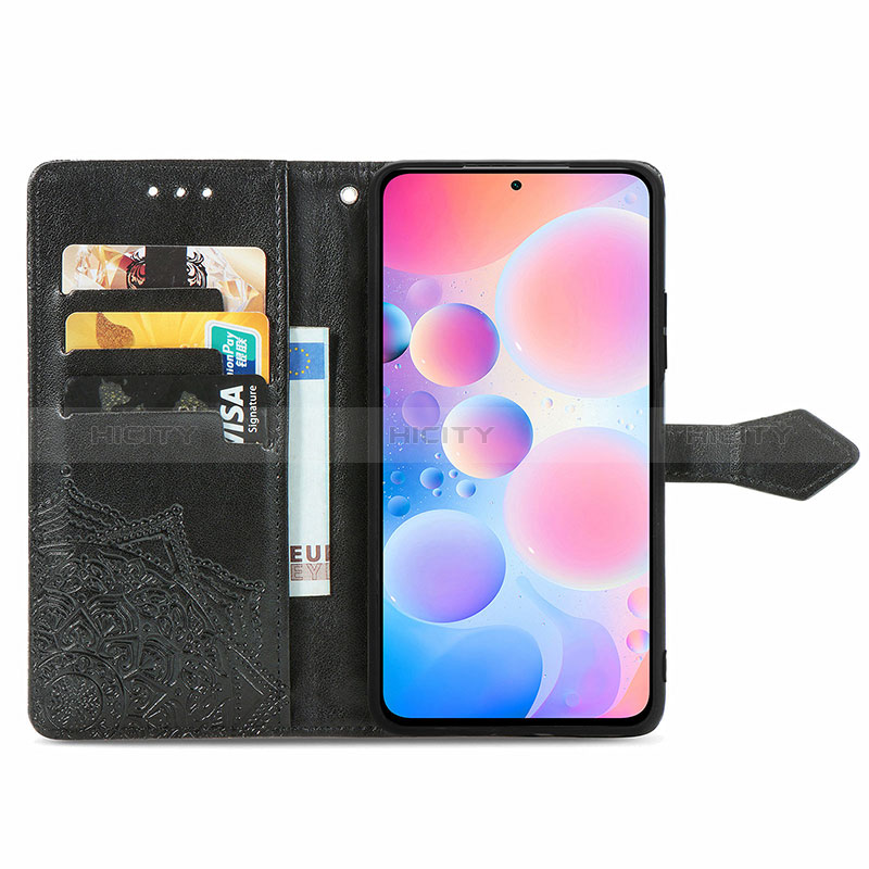 Coque Portefeuille Motif Fantaisie Livre Cuir Etui Clapet pour Xiaomi Redmi Note 10 Pro 4G Plus