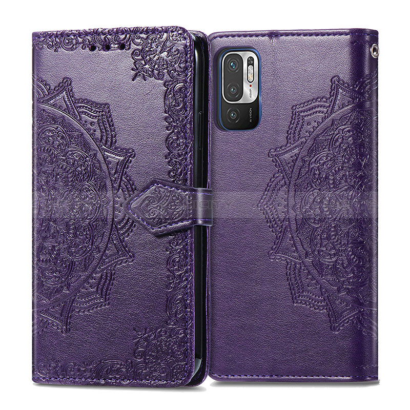 Coque Portefeuille Motif Fantaisie Livre Cuir Etui Clapet pour Xiaomi Redmi Note 10T 5G Plus