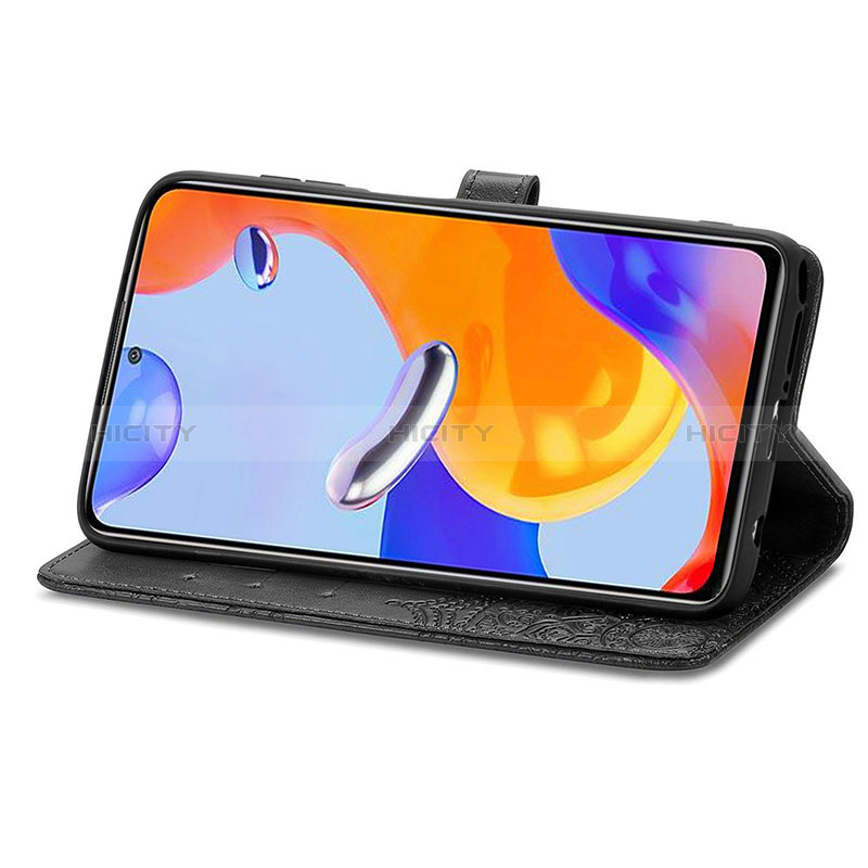 Coque Portefeuille Motif Fantaisie Livre Cuir Etui Clapet pour Xiaomi Redmi Note 11 Pro 4G Plus