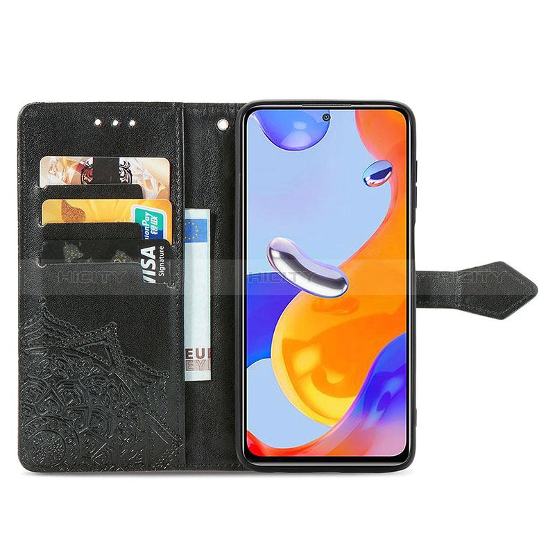 Coque Portefeuille Motif Fantaisie Livre Cuir Etui Clapet pour Xiaomi Redmi Note 11 Pro 4G Plus