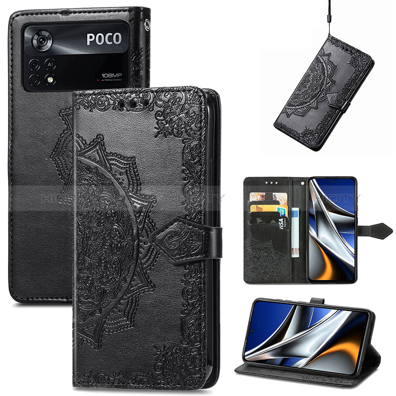 Coque Portefeuille Motif Fantaisie Livre Cuir Etui Clapet pour Xiaomi Redmi Note 11E Pro 5G Plus