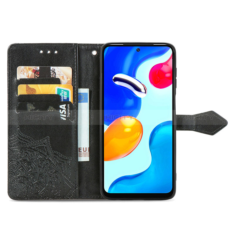 Coque Portefeuille Motif Fantaisie Livre Cuir Etui Clapet pour Xiaomi Redmi Note 11S 4G Plus