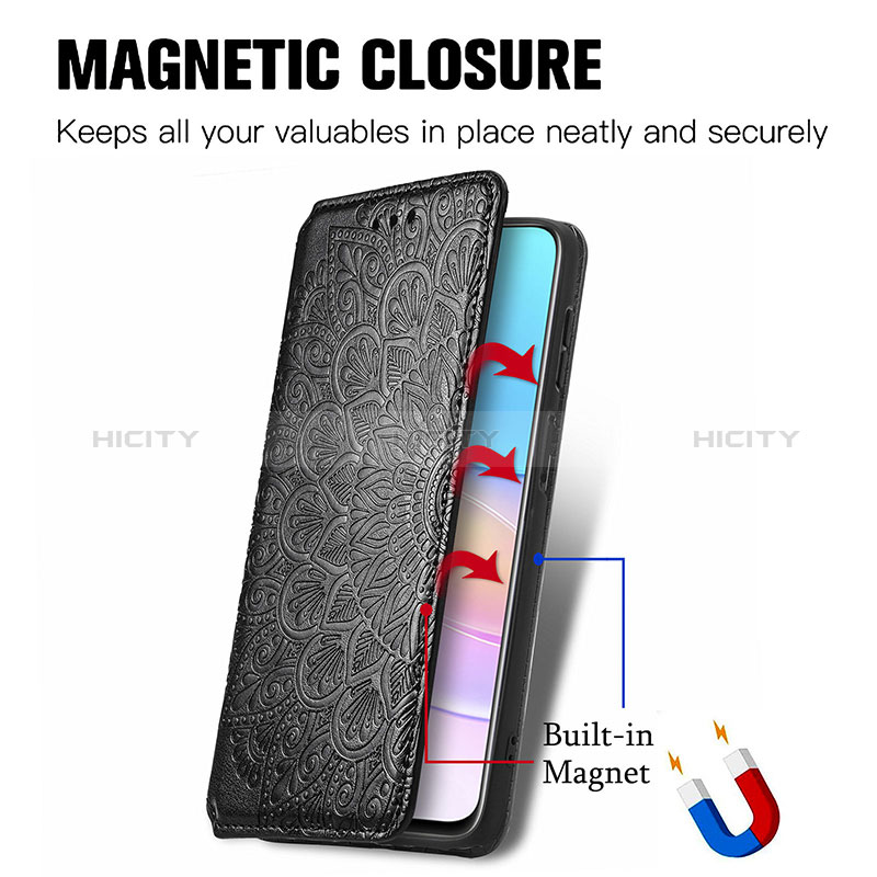 Coque Portefeuille Motif Fantaisie Livre Cuir Etui Clapet S01D pour Huawei Honor 50 Lite Plus