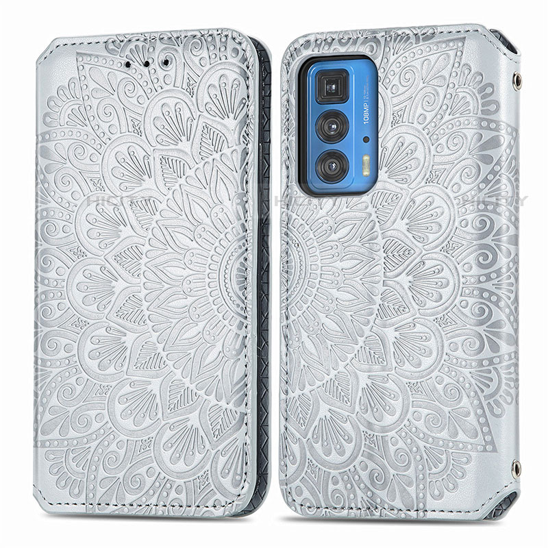 Coque Portefeuille Motif Fantaisie Livre Cuir Etui Clapet S01D pour Motorola Moto Edge 20 Pro 5G Plus