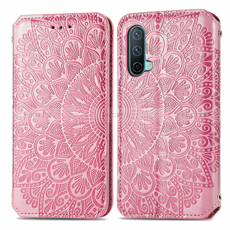 Coque Portefeuille Motif Fantaisie Livre Cuir Etui Clapet S01D pour OnePlus Nord CE 5G Plus