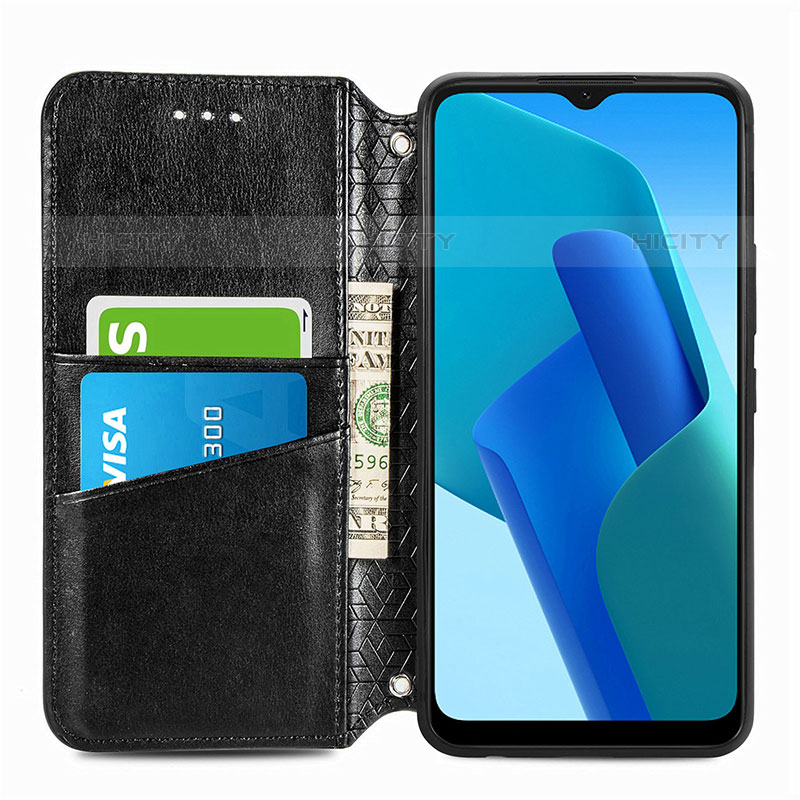 Coque Portefeuille Motif Fantaisie Livre Cuir Etui Clapet S01D pour Oppo A16K Plus