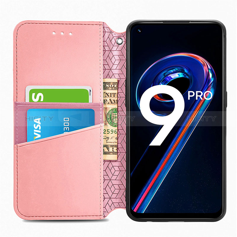 Coque Portefeuille Motif Fantaisie Livre Cuir Etui Clapet S01D pour Realme 9 Pro 5G Plus