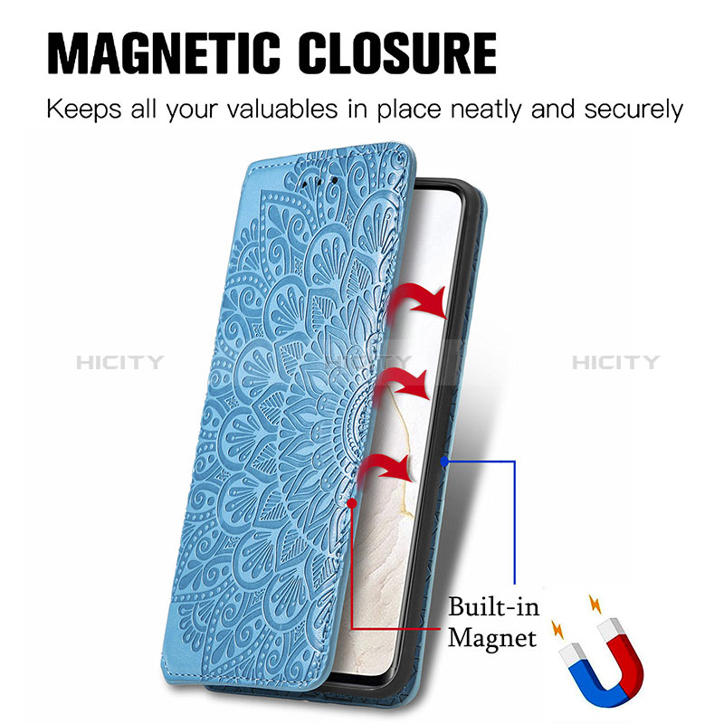 Coque Portefeuille Motif Fantaisie Livre Cuir Etui Clapet S01D pour Realme GT Master Explorer 5G Plus