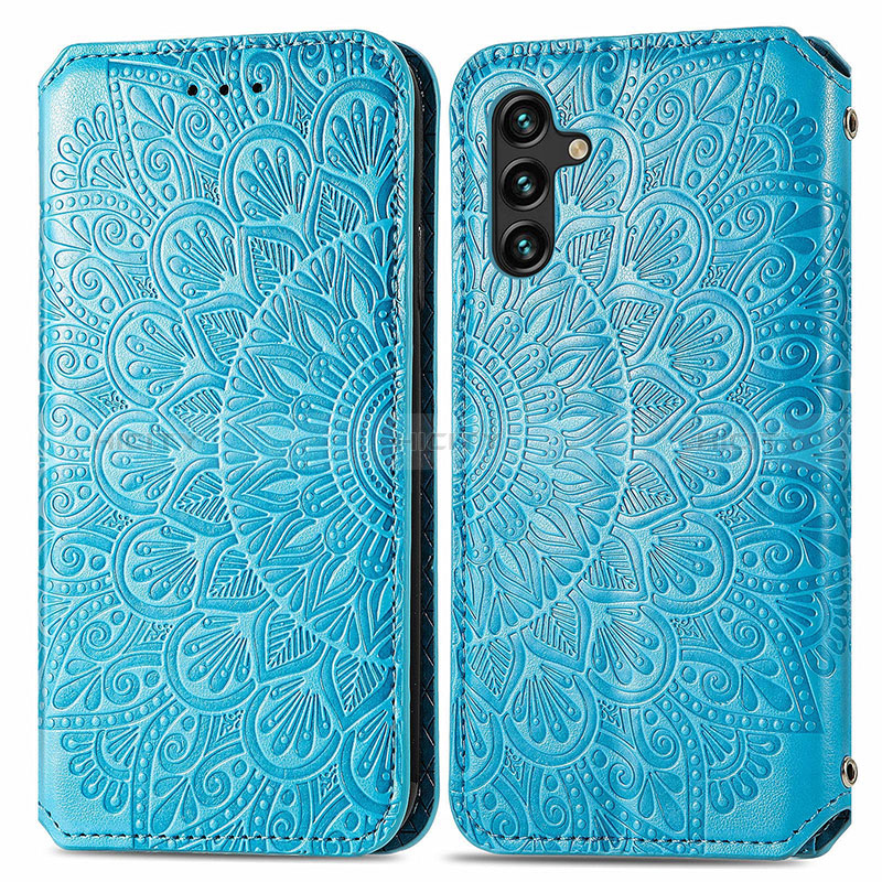 Coque Portefeuille Motif Fantaisie Livre Cuir Etui Clapet S01D pour Samsung Galaxy A04s Plus