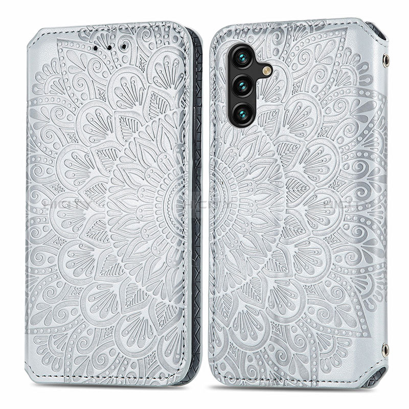 Coque Portefeuille Motif Fantaisie Livre Cuir Etui Clapet S01D pour Samsung Galaxy A04s Plus