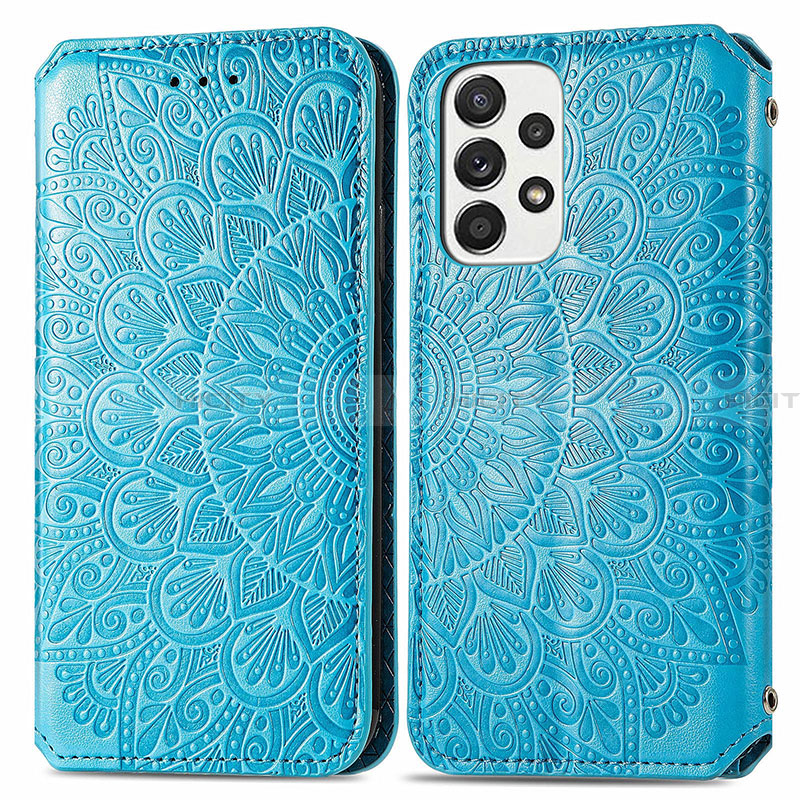 Coque Portefeuille Motif Fantaisie Livre Cuir Etui Clapet S01D pour Samsung Galaxy A33 5G Plus