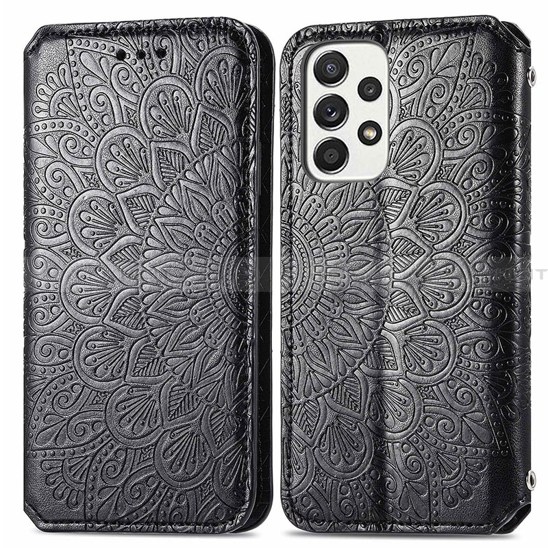 Coque Portefeuille Motif Fantaisie Livre Cuir Etui Clapet S01D pour Samsung Galaxy A33 5G Plus