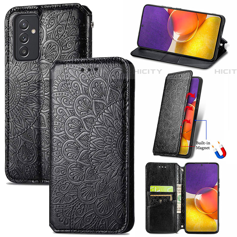 Coque Portefeuille Motif Fantaisie Livre Cuir Etui Clapet S01D pour Samsung Galaxy A54 5G Plus