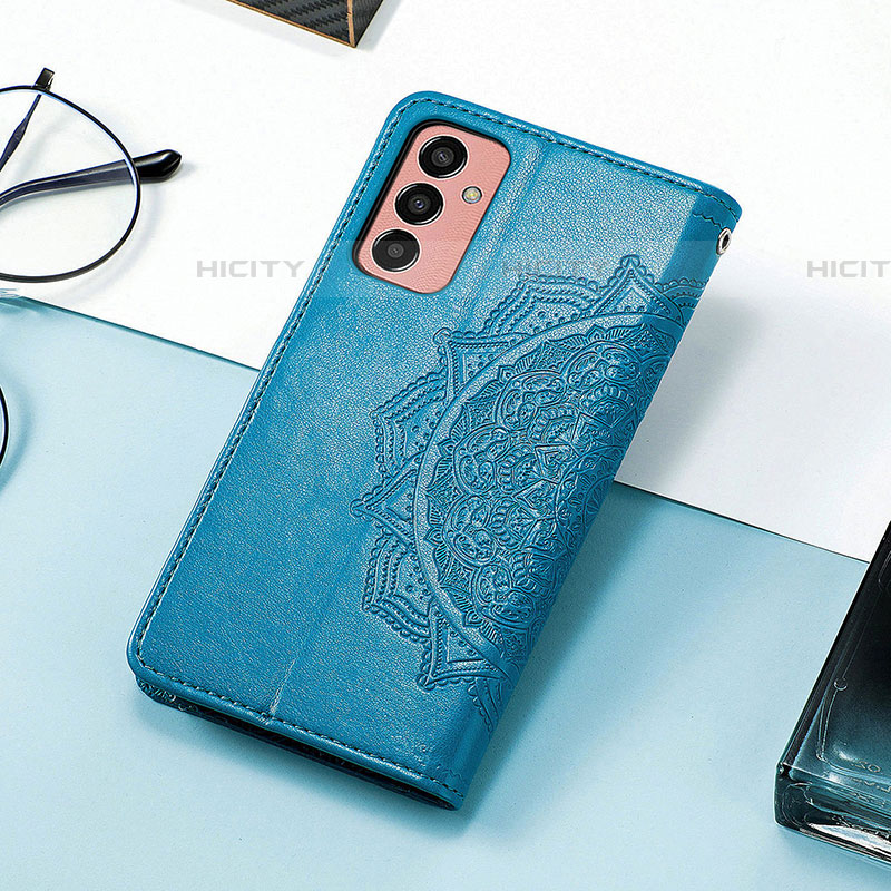 Coque Portefeuille Motif Fantaisie Livre Cuir Etui Clapet S01D pour Samsung Galaxy M13 4G Plus