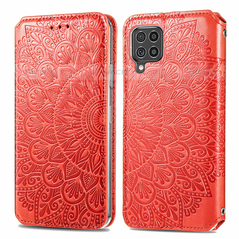 Coque Portefeuille Motif Fantaisie Livre Cuir Etui Clapet S01D pour Samsung Galaxy M62 4G Plus