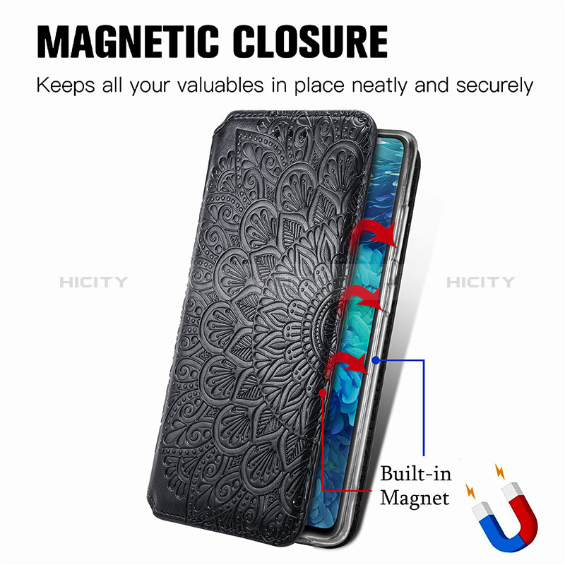 Coque Portefeuille Motif Fantaisie Livre Cuir Etui Clapet S01D pour Samsung Galaxy S20 FE 4G Plus