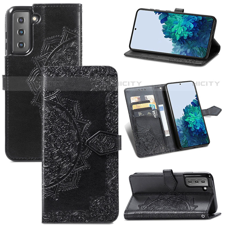 Coque Portefeuille Motif Fantaisie Livre Cuir Etui Clapet S01D pour Samsung Galaxy S23 Plus 5G Plus