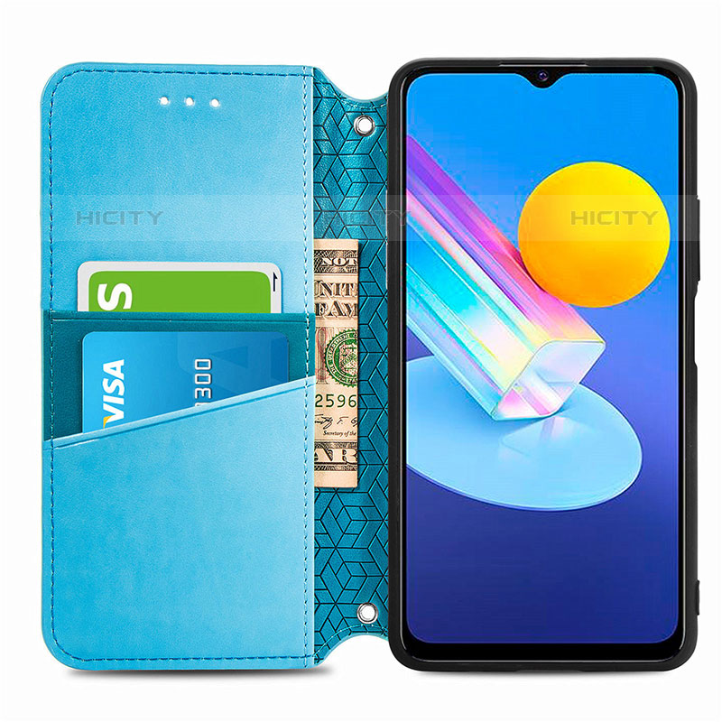 Coque Portefeuille Motif Fantaisie Livre Cuir Etui Clapet S01D pour Vivo iQOO Z3 5G Plus