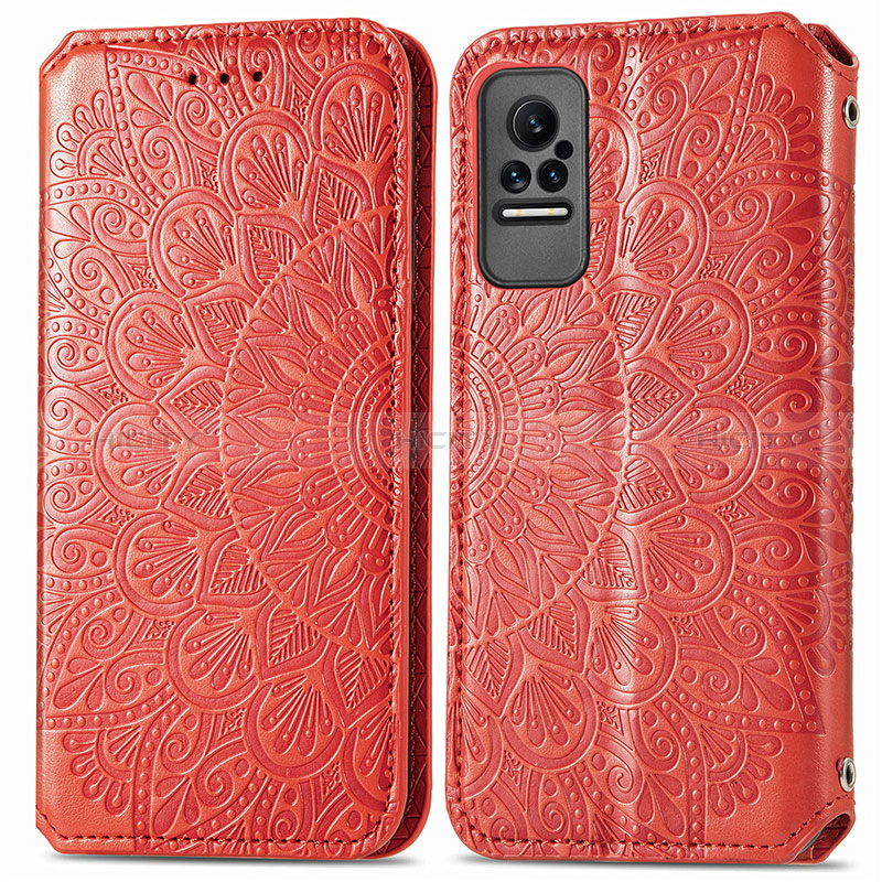 Coque Portefeuille Motif Fantaisie Livre Cuir Etui Clapet S01D pour Xiaomi Civi 1S 5G Plus