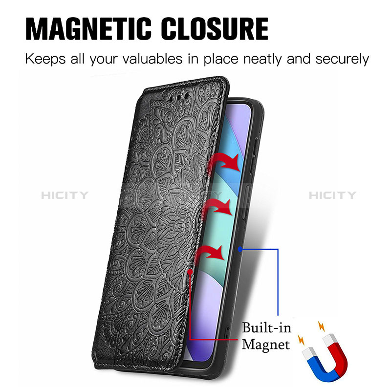 Coque Portefeuille Motif Fantaisie Livre Cuir Etui Clapet S01D pour Xiaomi Redmi 10 (2022) Plus