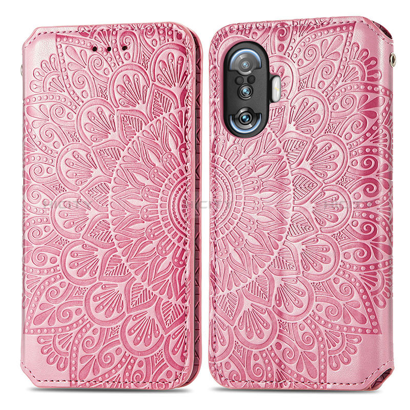 Coque Portefeuille Motif Fantaisie Livre Cuir Etui Clapet S01D pour Xiaomi Redmi K50 Gaming 5G Plus