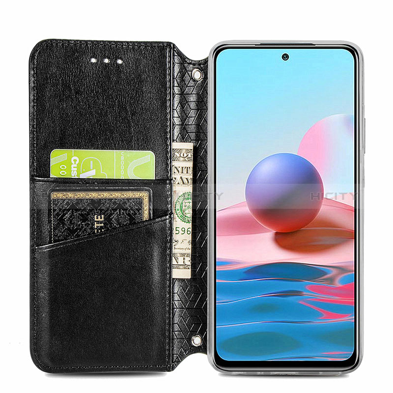 Coque Portefeuille Motif Fantaisie Livre Cuir Etui Clapet S01D pour Xiaomi Redmi Note 10 5G Plus