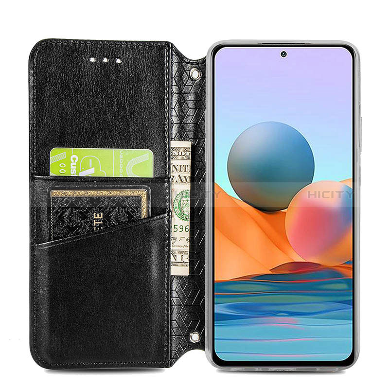 Coque Portefeuille Motif Fantaisie Livre Cuir Etui Clapet S01D pour Xiaomi Redmi Note 10 Pro Max Plus