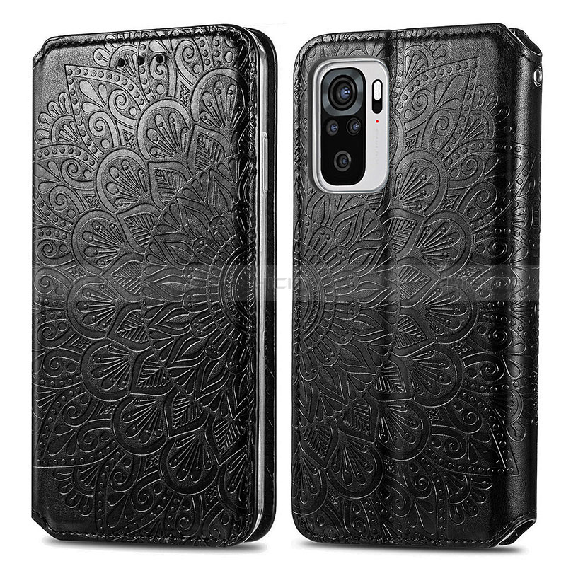 Coque Portefeuille Motif Fantaisie Livre Cuir Etui Clapet S01D pour Xiaomi Redmi Note 10S 4G Plus