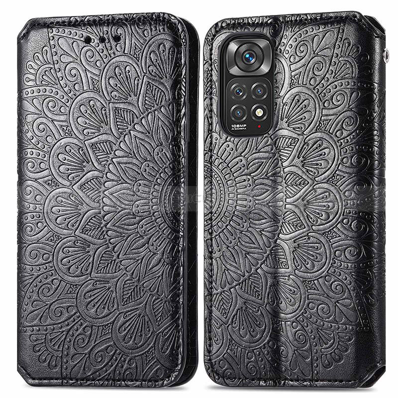 Coque Portefeuille Motif Fantaisie Livre Cuir Etui Clapet S01D pour Xiaomi Redmi Note 11 4G (2022) Plus