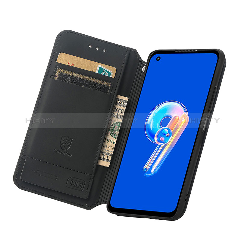 Coque Portefeuille Motif Fantaisie Livre Cuir Etui Clapet S02D pour Asus Zenfone 9 Plus