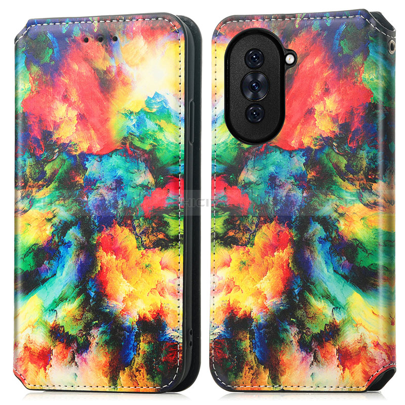 Coque Portefeuille Motif Fantaisie Livre Cuir Etui Clapet S02D pour Huawei Nova 10 Mixte Plus