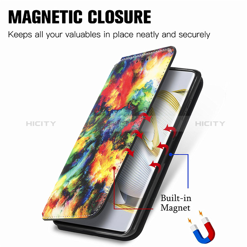 Coque Portefeuille Motif Fantaisie Livre Cuir Etui Clapet S02D pour Huawei Nova 10 Pro Plus