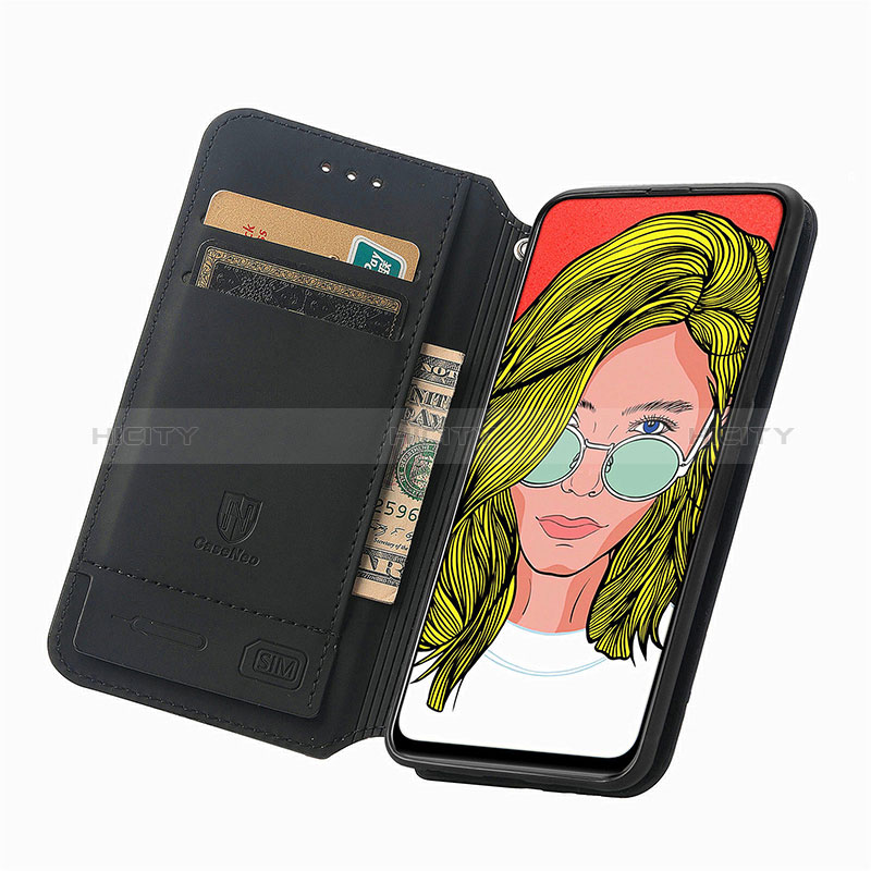 Coque Portefeuille Motif Fantaisie Livre Cuir Etui Clapet S02D pour Huawei P Smart Z (2019) Plus