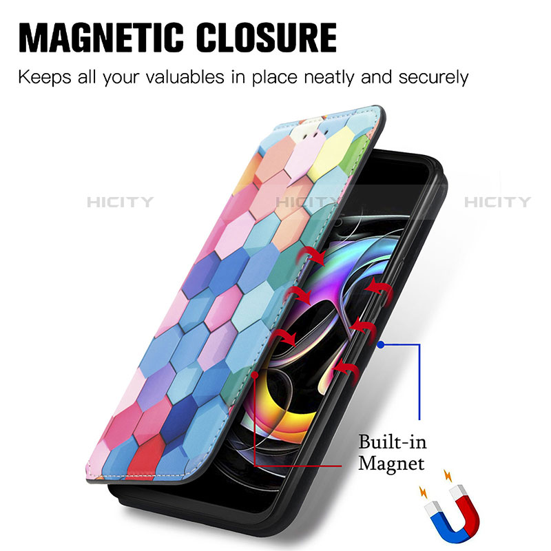 Coque Portefeuille Motif Fantaisie Livre Cuir Etui Clapet S02D pour Motorola Moto Edge 20 Lite 5G Plus