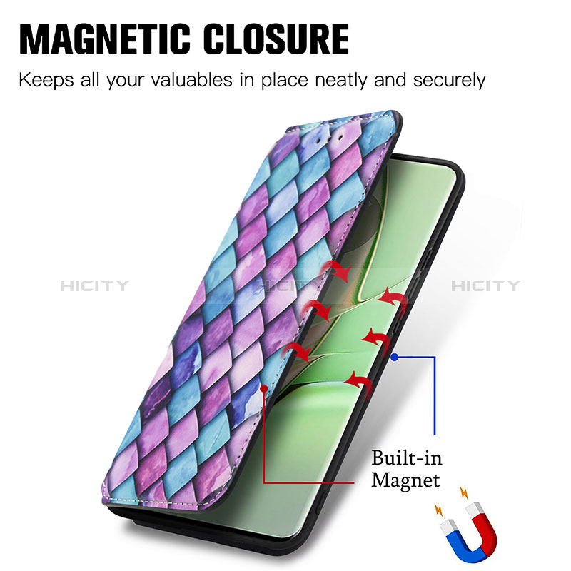 Coque Portefeuille Motif Fantaisie Livre Cuir Etui Clapet S02D pour Motorola Moto Edge (2023) 5G Plus