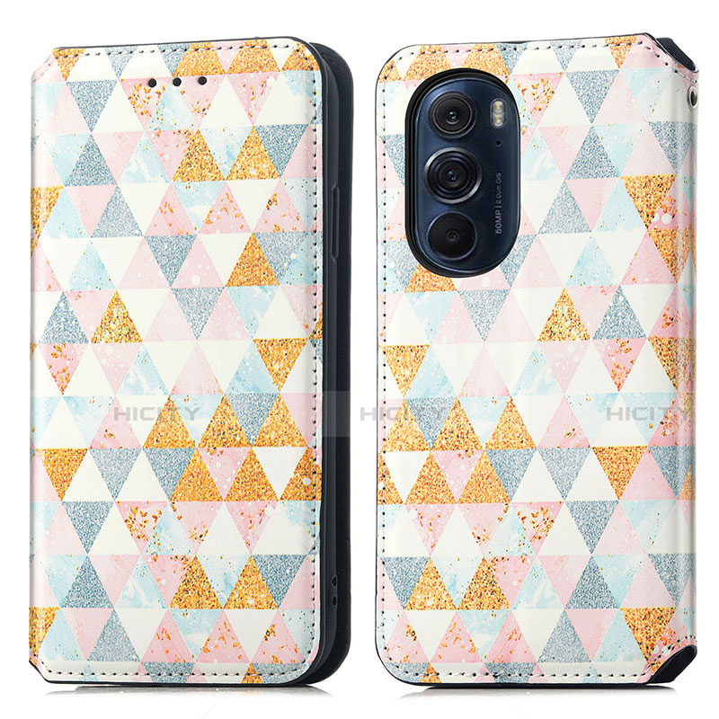 Coque Portefeuille Motif Fantaisie Livre Cuir Etui Clapet S02D pour Motorola Moto Edge 30 Pro 5G Plus