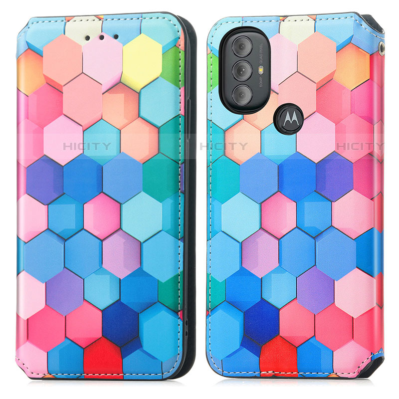 Coque Portefeuille Motif Fantaisie Livre Cuir Etui Clapet S02D pour Motorola Moto G Power (2022) Plus