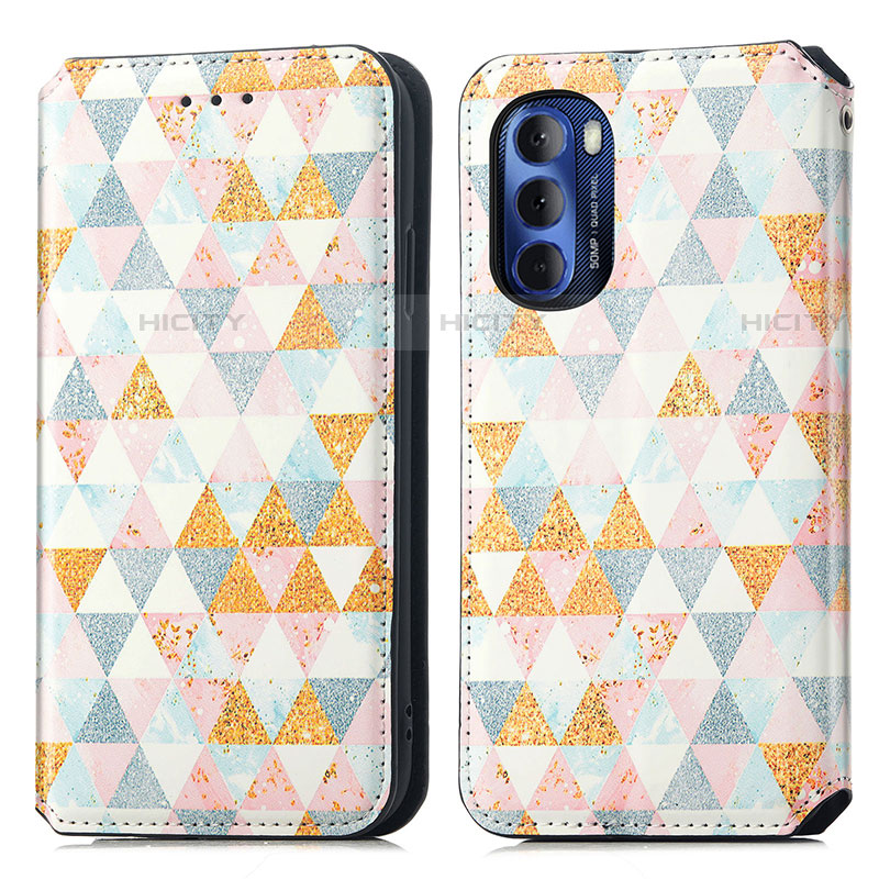 Coque Portefeuille Motif Fantaisie Livre Cuir Etui Clapet S02D pour Motorola Moto G Stylus (2022) 5G Plus