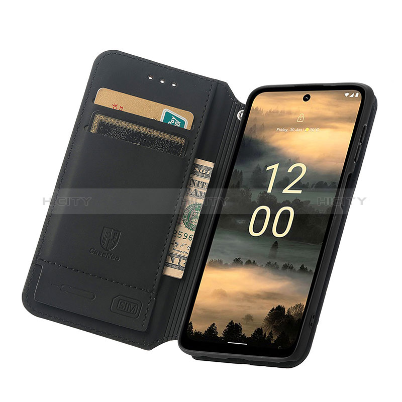 Coque Portefeuille Motif Fantaisie Livre Cuir Etui Clapet S02D pour Nokia XR21 Plus