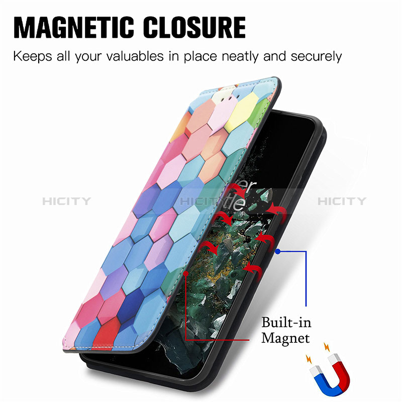 Coque Portefeuille Motif Fantaisie Livre Cuir Etui Clapet S02D pour OnePlus Ace Pro 5G Plus