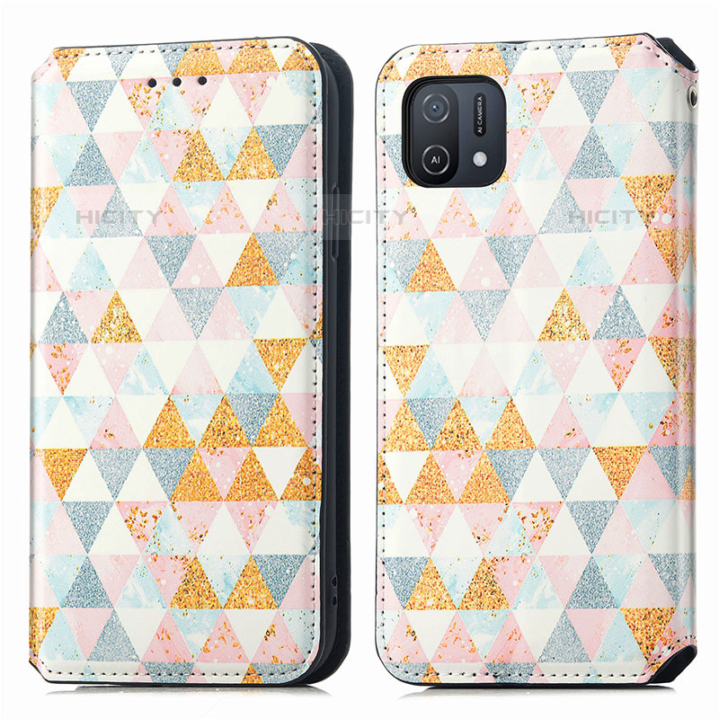 Coque Portefeuille Motif Fantaisie Livre Cuir Etui Clapet S02D pour Oppo A16K Plus