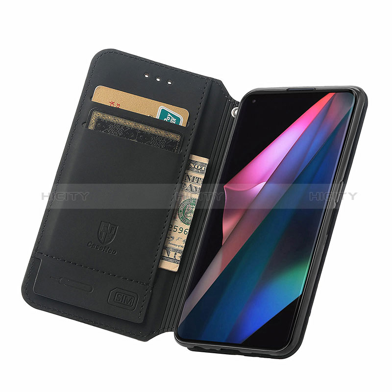 Coque Portefeuille Motif Fantaisie Livre Cuir Etui Clapet S02D pour Oppo Find X3 5G Plus