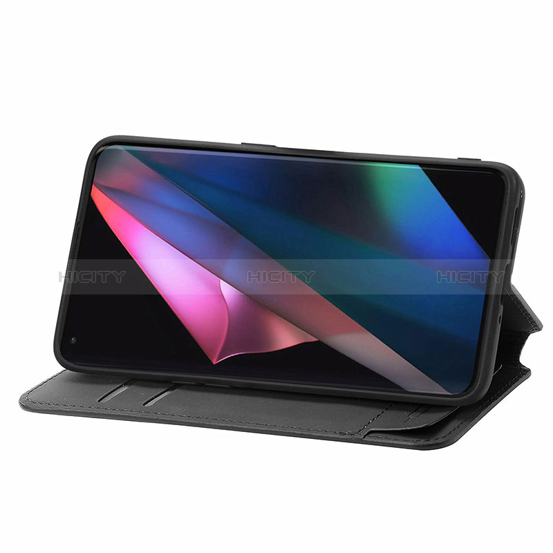 Coque Portefeuille Motif Fantaisie Livre Cuir Etui Clapet S02D pour Oppo Find X3 5G Plus