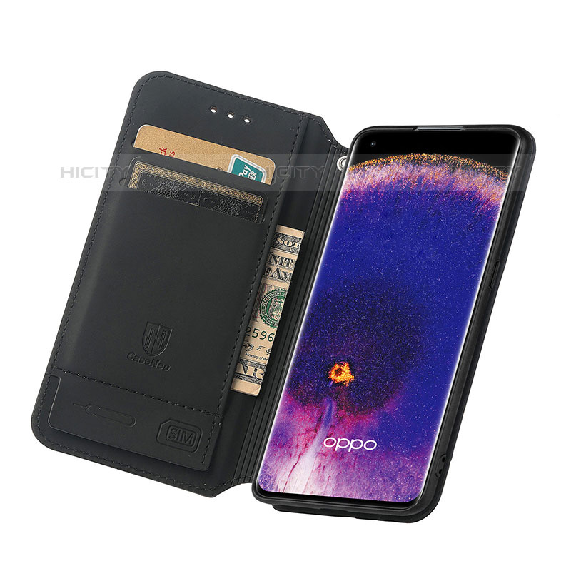 Coque Portefeuille Motif Fantaisie Livre Cuir Etui Clapet S02D pour Oppo Find X5 Pro 5G Plus