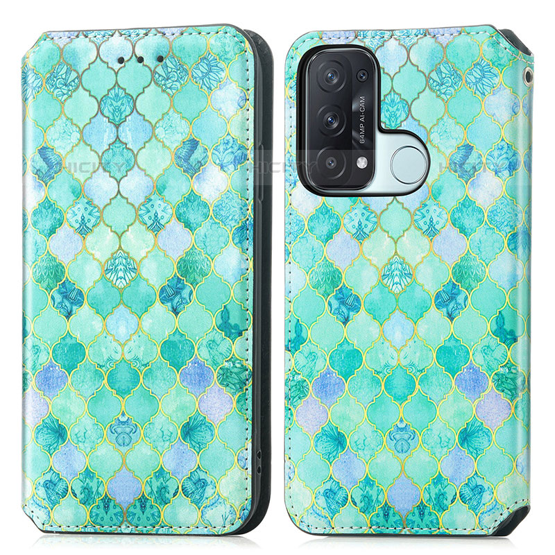 Coque Portefeuille Motif Fantaisie Livre Cuir Etui Clapet S02D pour Oppo Reno5 A Plus