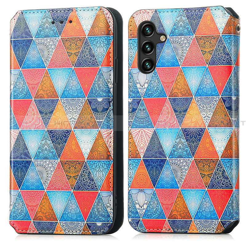 Coque Portefeuille Motif Fantaisie Livre Cuir Etui Clapet S02D pour Samsung Galaxy A13 5G Plus